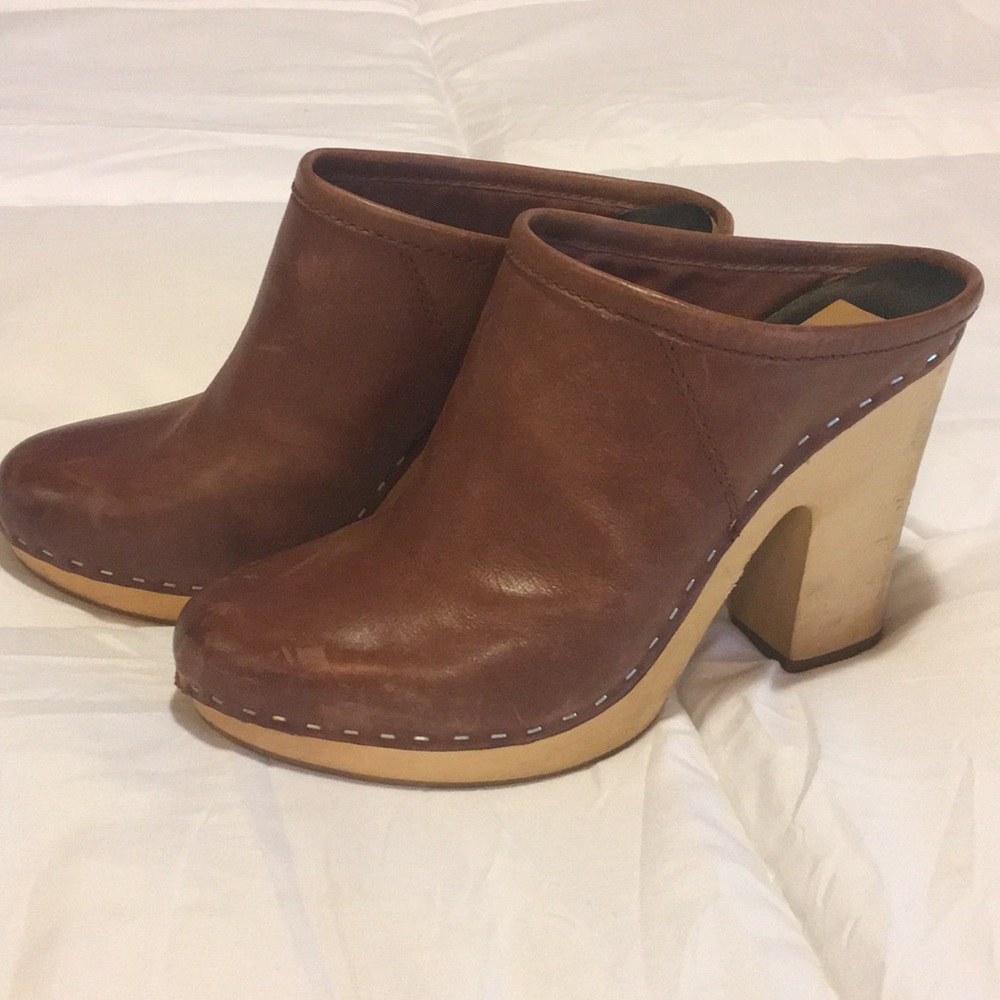 wooden clogs